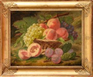 GROBON Anthelme Eugène 1820-1878,Corbeille de fruits,Osenat FR 2019-06-30