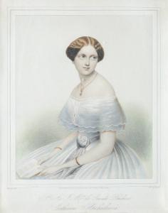 GROBON François Frédéric 1815-1901,Portrait der Großfürstin Ekaterina M,Hargesheimer Kunstauktionen 2017-04-07