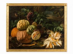 GROBON François Frédéric 1815-1901,Still life with Pumpkins,Auctionata DE 2015-06-16