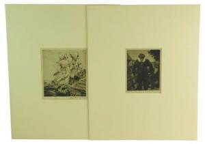 GROESBECK Daniel Sayre 1878-1950,Two Women Standing In the Wind,1918,Winter Associates US 2021-06-28