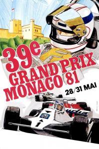 GROGNET JACQUES 1927,39e Grand Prix Monaco,1981,Aste Bolaffi IT 2020-09-16