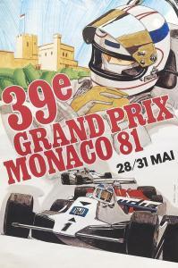 GROGNET JACQUES 1927,39e Grand Prix Monaco,1981,Aste Bolaffi IT 2022-03-08
