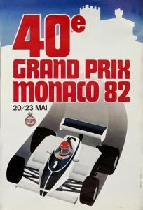 GROGNET JACQUES 1927,40e Grand Prix Monaco,1982,Aste Bolaffi IT 2021-03-18