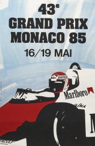 GROGNET JACQUES 1927,43e Grand Prix Monaco,1985,Aste Bolaffi IT 2022-03-08