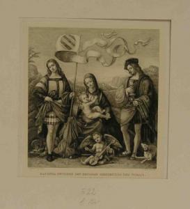 GROH Jakob 1855-1917,Madonna zwischen den Heiligen Crescentius und Vita,Johann Sebok DE 2009-10-10