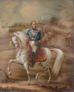 GROS Antoine Jean 1771-1835,Revue par Charles X du camp de Saint Léonard, ,Boscher-Studer-Fromentin 2015-12-14