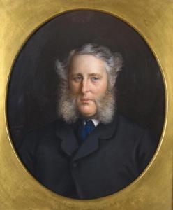 GROSCLAUDE Frédéric 1849-1892,Portrait of Peter Broome-Giles,1873,Woolley & Wallis GB 2013-12-04