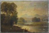 GROSE Daniel Charles 1838-1890,Landscape,1876,Matthew's Gallery US 2013-03-12