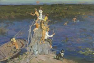 Groshev Piotr Evgeni Fedorovich 1933,HOLIDAYS,1963,Sotheby's GB 2012-05-29