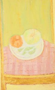 GROSSBARD Yehoshua 1900-1992,Fruit on the Table,Tiroche IL 2022-06-27