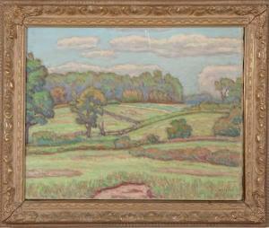 GROSSMAN Joseph B 1889-1979,Country landscape,Alderfer Auction & Appraisal US 2008-09-12