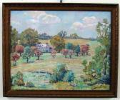 GROSSMAN Joseph B 1889-1979,Impressionist country landscape,Alderfer Auction & Appraisal 2007-06-15