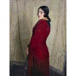 GROSSO Alfonso 1893-1983,Spanish Lady,Clars Auction Gallery US 2023-05-12