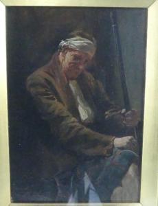 GROSVENOR HERD J 1900-1900,Portrait of a wounded soldier,Chilcotts GB 2019-06-01