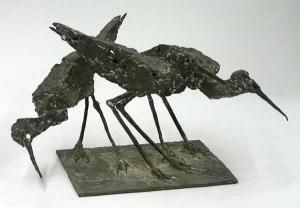 GROTH Bruno 1905-1991,three shore birds,Clars Auction Gallery US 2008-09-14