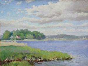Grotus Hugo Karlis 1884-1951,The lake,1939,Antonija LV 2024-04-01