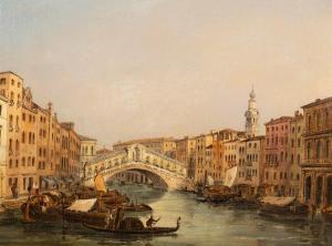 GRUBACS Carlo 1801-1878,The Rialto Bridge,Simon Chorley Art & Antiques GB 2023-07-25