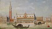 GRUBACS Marco 1839-1910,Veduta del Palazzo ducale a Venezia,Palais Dorotheum AT 2008-04-16