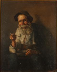 GRUBER 1900-1900,Portrait of a bearded man,David Lay GB 2018-04-26