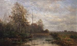 GRUBER Th 1800-1800,River landscape,Rosebery's GB 2012-03-13