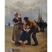 GRUCHY GABRIELE 1831-1906,Die Heimkehr des Fischers,Dobiaschofsky CH 2017-05-10