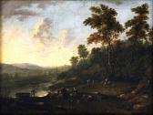 GRUND Norberta 1717-1797,Krajina s pastevci u jezera,Art Consulting CZ 2010-04-28
