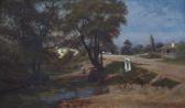 GRUNERT William 1900-1900,Australian School Landscape,Bonhams & Goodman AU 2009-07-19