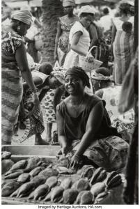 GRUNZWEIG Bedrich 1910-2005,Congolese Fishmonger,1961,Heritage US 2021-03-10