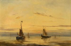 GRUYTER Jacob Willem 1856-1908,Segler auf dem Meer,Wendl DE 2023-10-25
