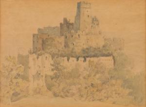 GRYGLEWSKI Aleksander 1833-1879,Landscape with ruins,1863,Desa Unicum PL 2018-09-20