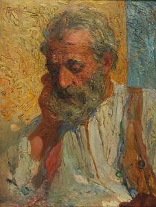 GRYSPOS Nikitas 1873-1975,a pensive man,Sotheby's GB 2004-05-11