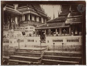 GSELL Emile 1838-1879,Indochine. Siam,1870,Ader FR 2021-06-23