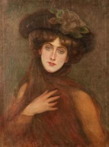 GSELL Henry Alfred 1859-1920,Portrait de Liane de Pougy,Millon & Associés FR 2016-06-01