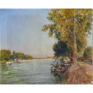 GSELL Laurent 1860-1944,El Tigre, Buenos Aires,Clars Auction Gallery US 2023-08-11