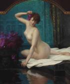 GUÉDY Gaston Édouard 1874-1955,Femme au bain,1927,Christie's GB 2013-04-15