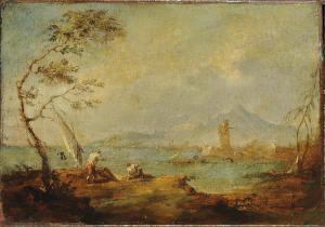 GUARDI Francesco 1712-1793,Paesaggio costiero,Cambi IT 2013-12-02
