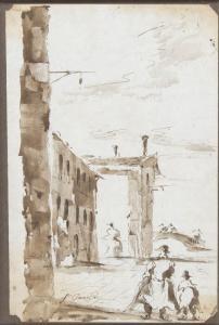 GUARDI Francesco 1712-1793,Scene of Venice,Pinter HU 2024-04-07