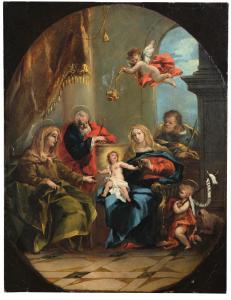 GUARDI Francesco,The Holy Family with the Infant Saint John the Bap,Palais Dorotheum 2024-04-24