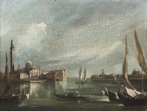 GUARDI Francesco 1712-1793,The Isola di San Giogio Maggiore, Venice,Christie's GB 2009-03-24