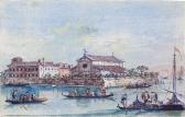 GUARDI Giacomo 1764-1835,Two views of Venice: A) The island of San Lazzaro ,Sotheby's GB 2022-10-13