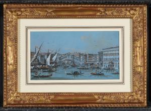 GUARDI Giacomo 1764-1835,View of the Rialto, Venice,Sotheby's GB 2024-02-03