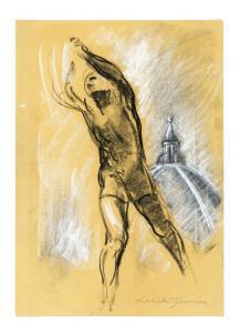 GUARNIERI Luciano 1930-2009,Studio di figura con cupola,Gonnelli IT 2024-02-07