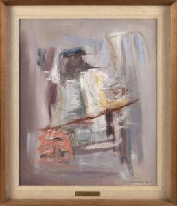 Guarnieri Riccardo 1933,Abstract still life,1961,Eldred's US 2022-02-11