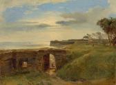 GUDIN Theodore 1802-1880,Coastal Landscape with Fortifications,Villa Grisebach DE 2016-06-01