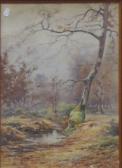 GUEIST M 1900-1900,Woodland scene,1907,Dreweatt-Neate GB 2012-09-13