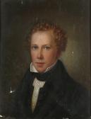 GUERAND Emile Bernard,Portrait, bust length, of a young gentleman, belie,1833,Bonhams GB 2004-04-06