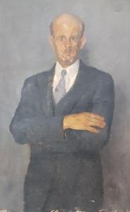 GUERBILSKY Andre BORISSOVITCH 1907-1992,Portrait d'homme au costume,Chayette et Cheval FR 2019-10-31