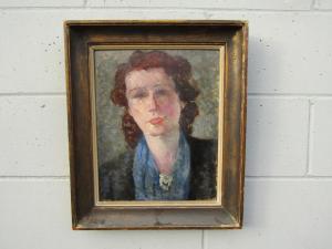 GUERBILSKY Andre BORISSOVITCH 1907-1992,portrait of a woman,TW Gaze GB 2024-01-16