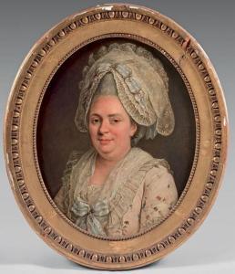 GUERIN François 1740-1795,Portrait présumé du Chevalier d'Eon,Beaussant-Lefèvre FR 2019-10-11