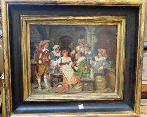 GUERIN Gabriel Christophe,Tavern scene,19th century,Bellmans Fine Art Auctioneers 2017-11-04